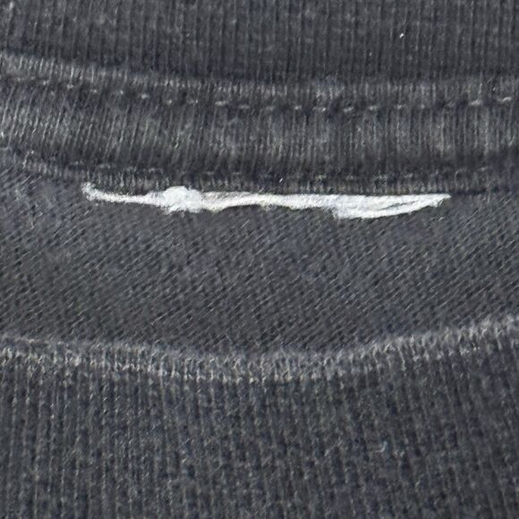 Vintage Iowa Barnstormers AFL T Shirt Adult XXL Black 1996 90s Cut Tag - Picture 4 of 8